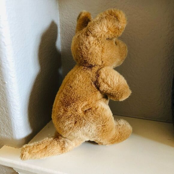 Vintage Plush Kangaroo Stuffed Animal - Picture 6 of 7